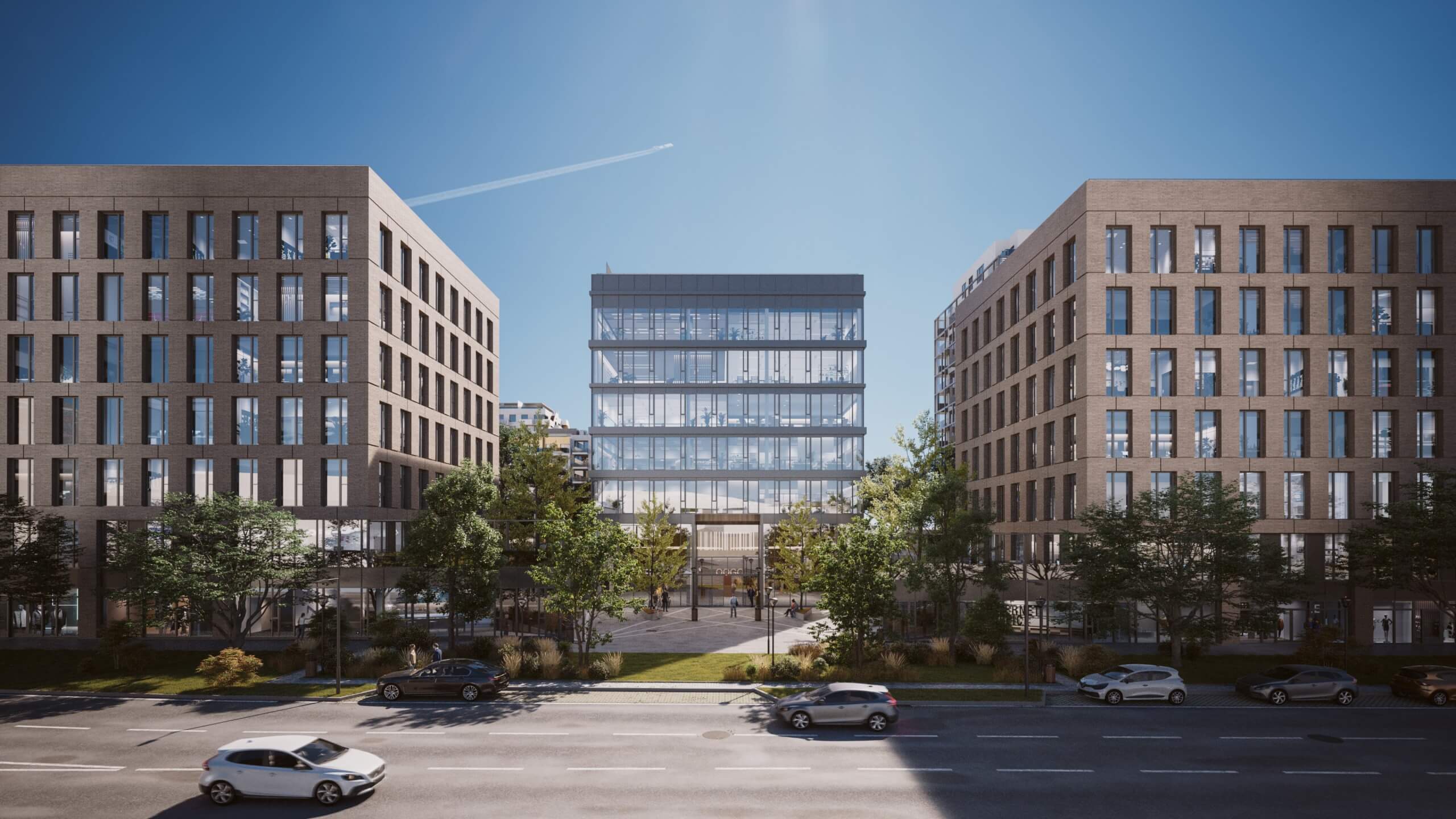 Vizualizace komerční prostory Nový Rohan