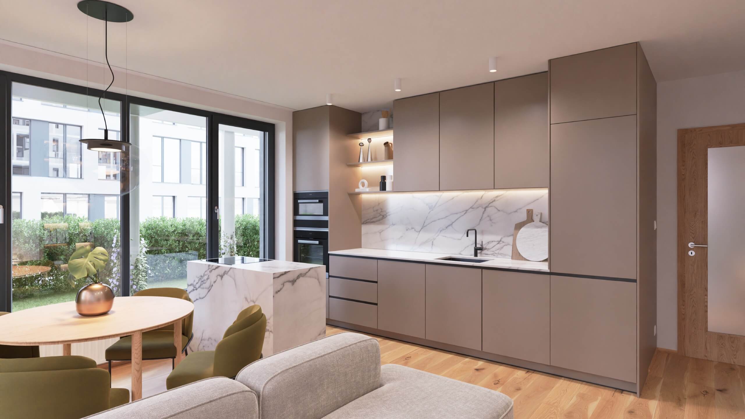 Nový Rohan obývací pokoj standardy